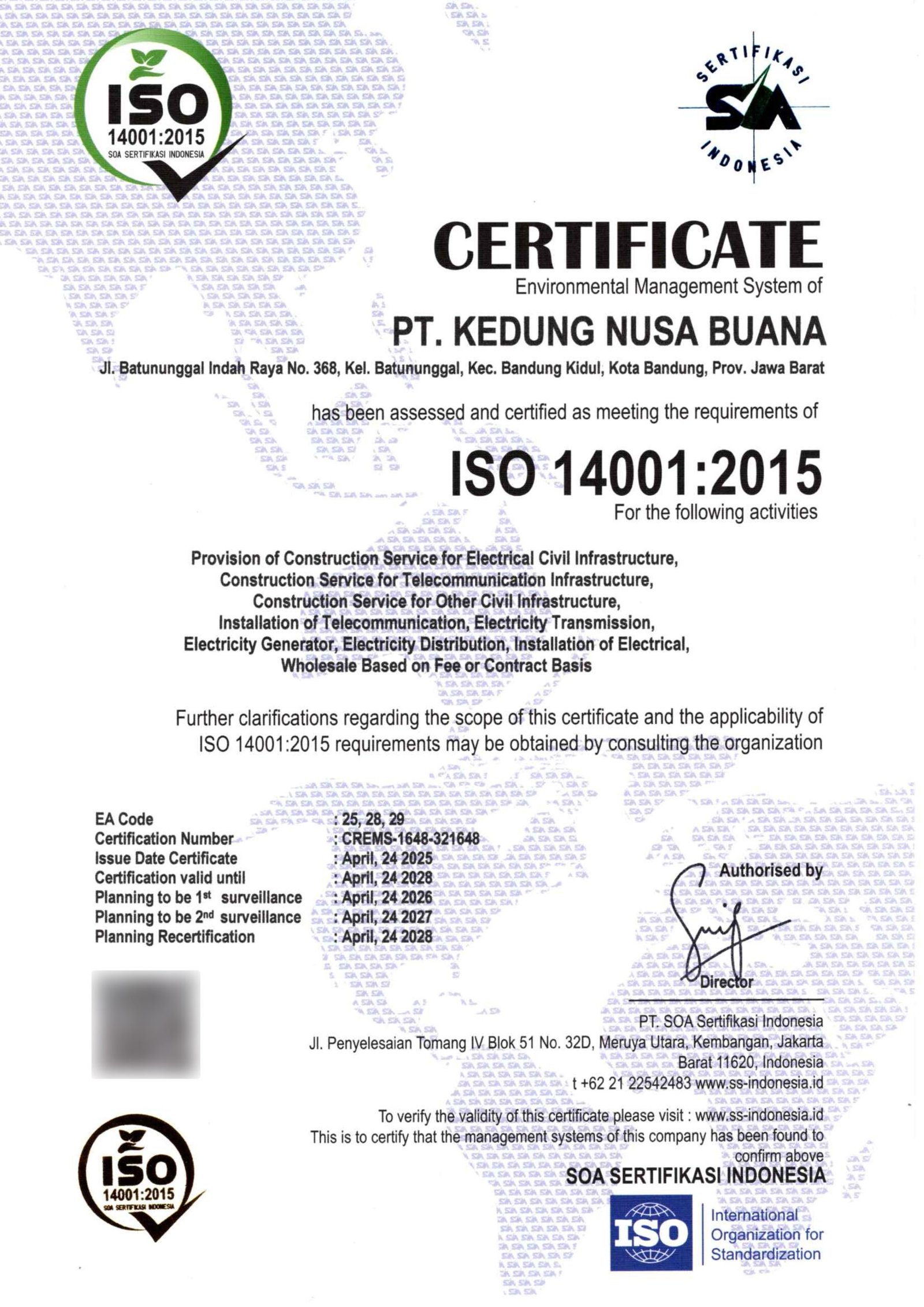 ISO 14001:2015